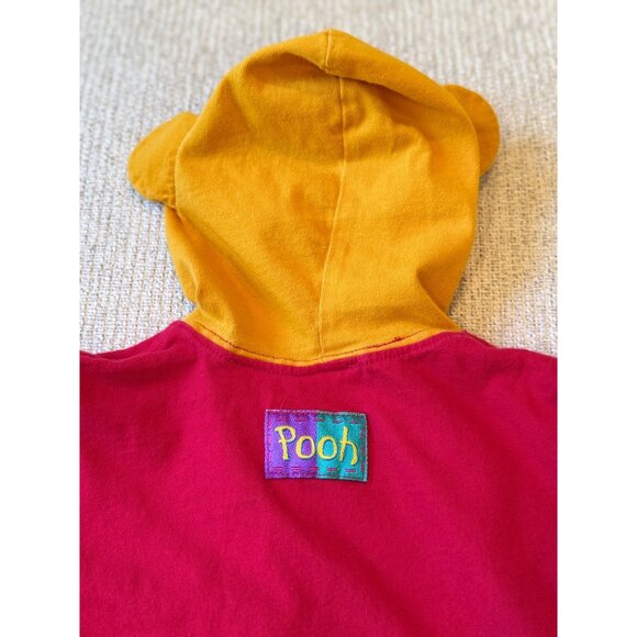Vintage The Disney Store Winnie the Pooh Outfit Costume Baby 90s Y2K 6-12 Month - Picture 5 of 5